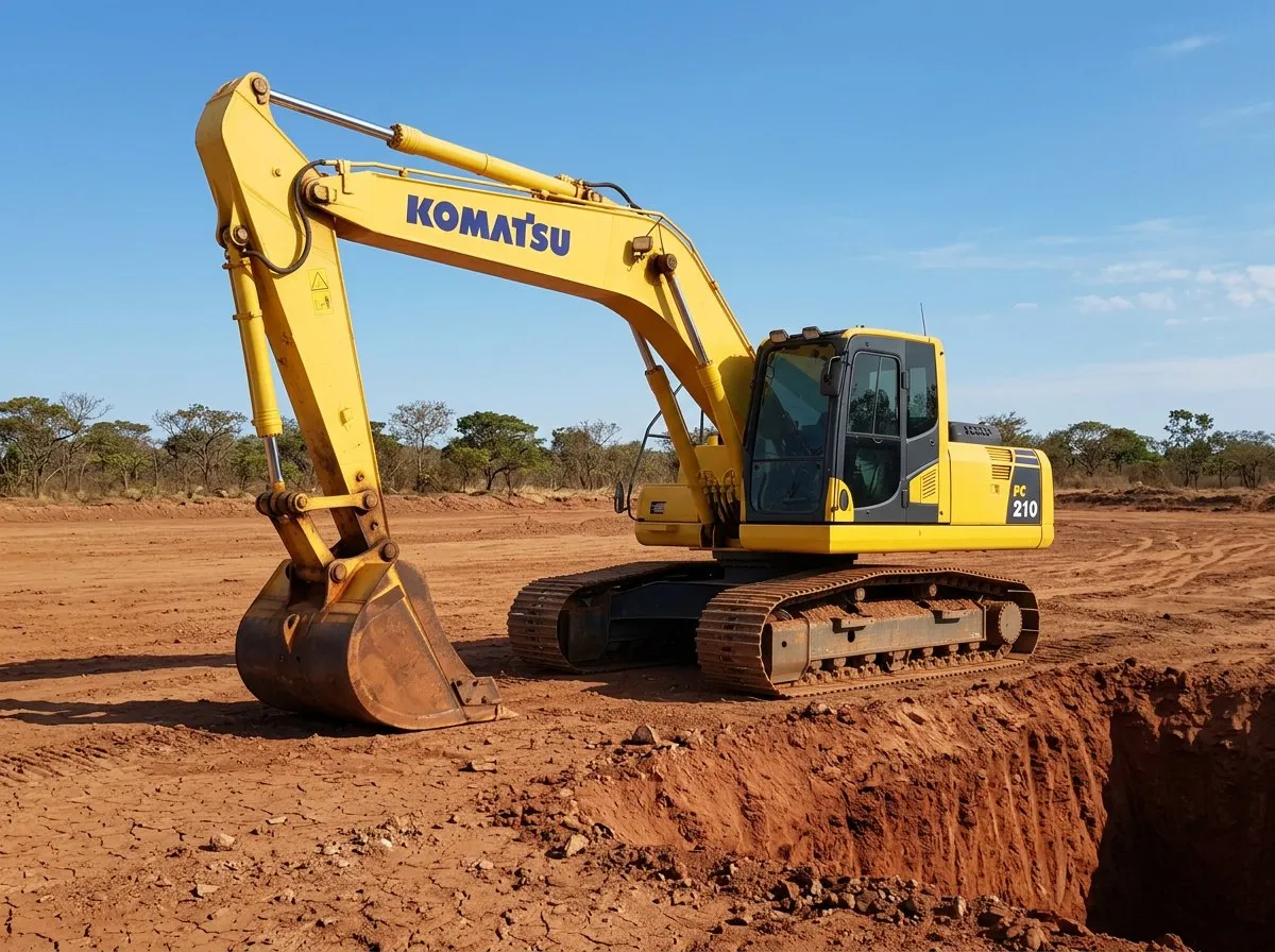 Escavadeira Hidráulica Komatsu PC210